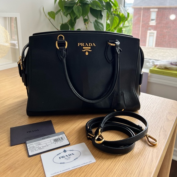 SOLD Prada Grace Calf Leather Handbag - Picture 1 of 6